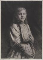 KG 16513
<br/>
Portret van Wilhelmina als kind
<br/>
<em>Dake, Carel Lodewijk (1857-1918)</em>